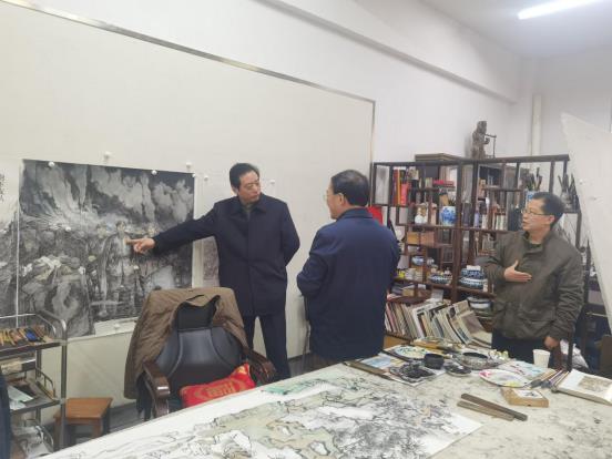 一起討論建黨100周年繪畫作品