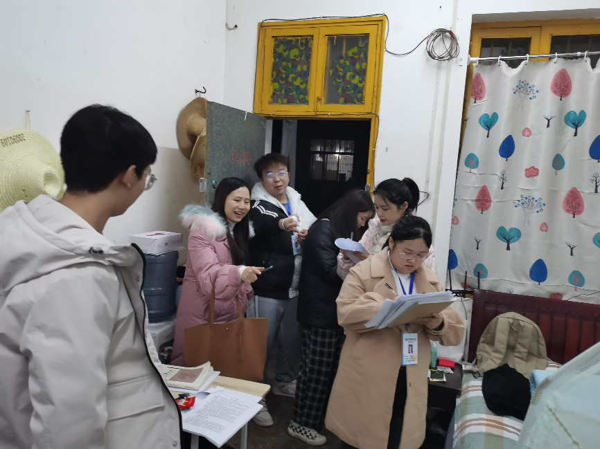 圖二 評比男寢