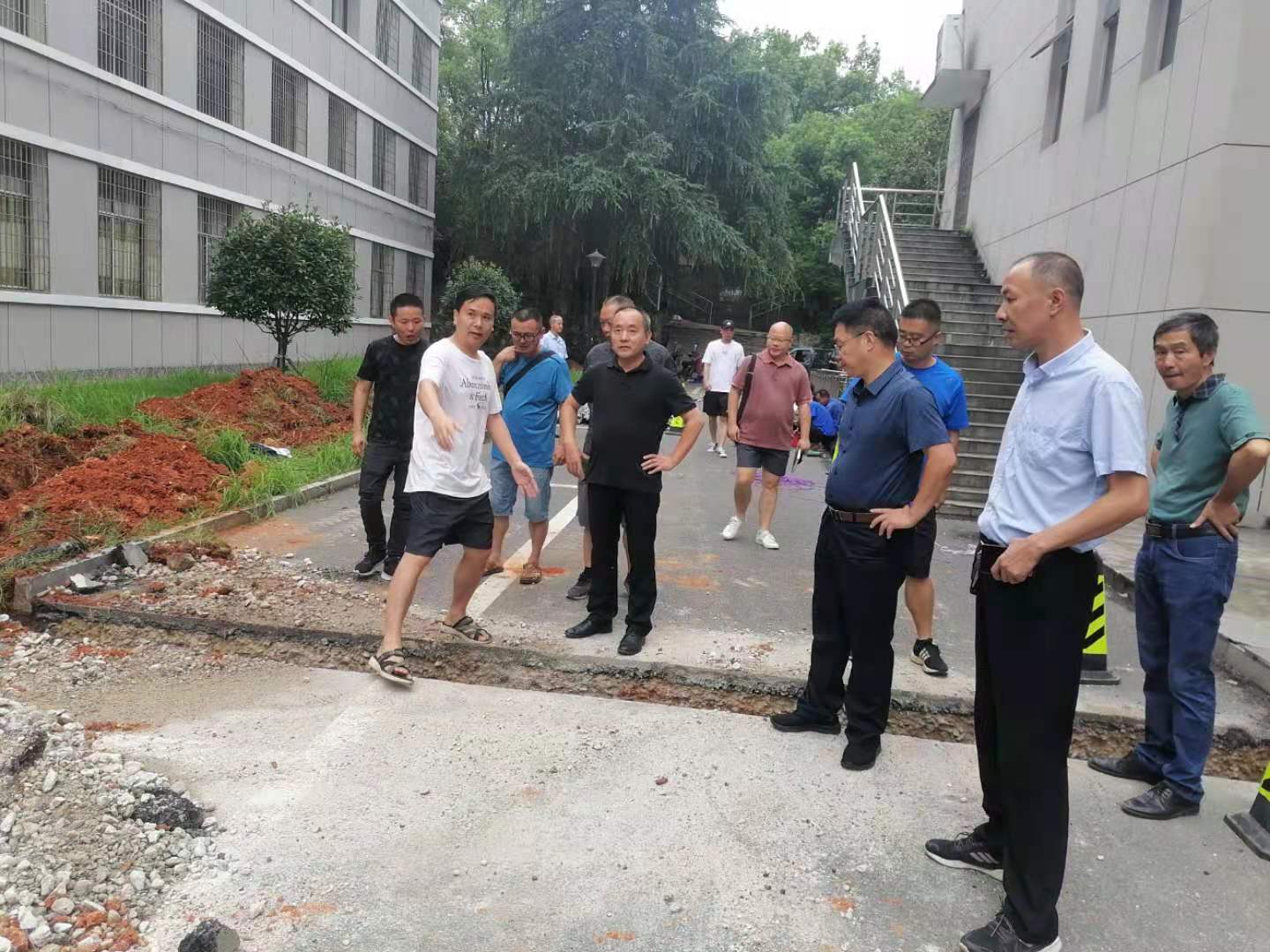 節(jié)水型校園建設(shè)管網(wǎng)改造工程工地
