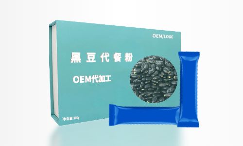 黑豆代餐粉代加工-膳食纖維營養(yǎng)粉劑食品OEM代工-健之源