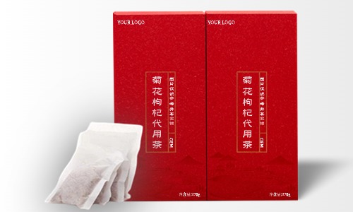 袋泡代用茶代加工-藥食同源四角茶包定制加工-健之源