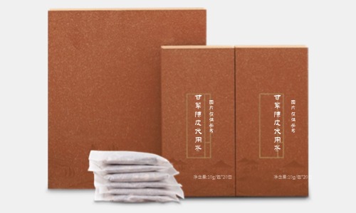 甘草陳皮代用茶代加工-藥食同源顆粒茶包OEM代工-德之源